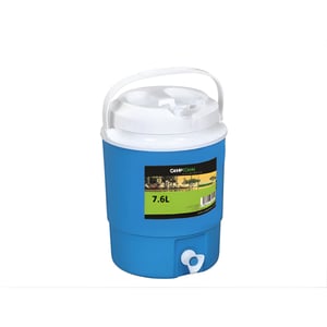 מיכל מים קשיח 7.6 ליטר מבית CAMPTOWN - כחול ואיכותי