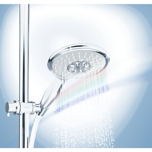 סט מוט דוש 60 ס"מ עם מזלף וצינור מבית GROHE