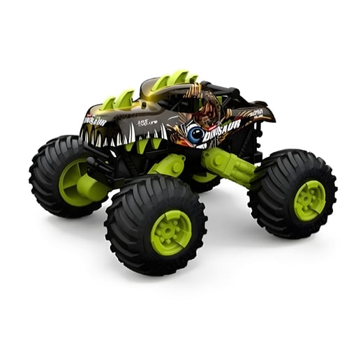 ג'יפ שלט מפלצת דרקון 4X4 עם גלגלים ענקיים 1:16