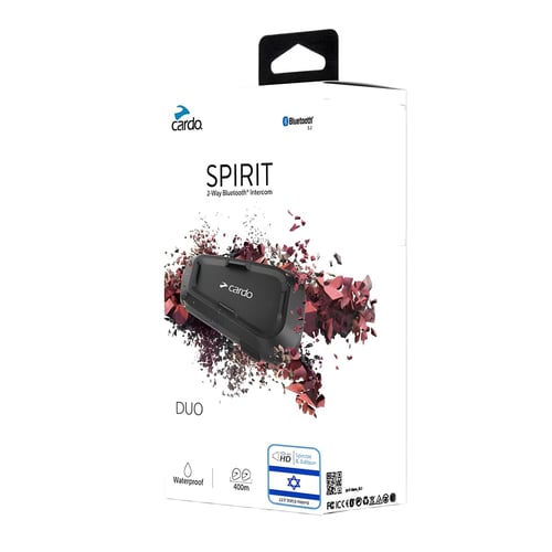 זוג דיבוריות Bluetooth לקסדה מבית CARDO