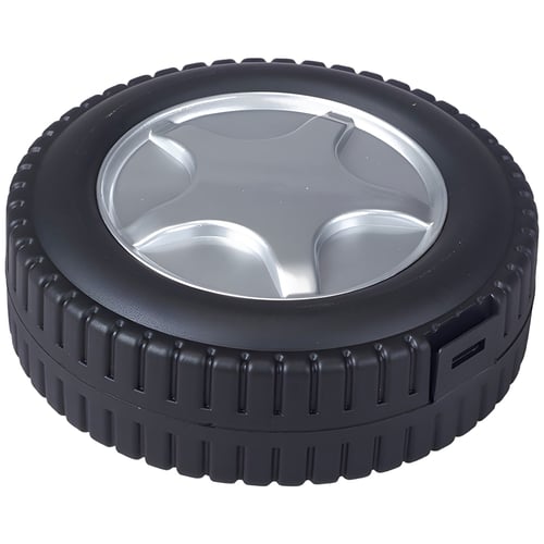 ערכת כלים רב תכליתי במארז פלסטיק עמיד בעיצוב גלגל