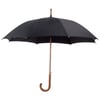 Classic 23-Inch Umbrella with Wooden Handle - Wind Resistant
