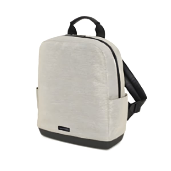 תיק גב קנבס לבן של מולסקין בעיצוב קלאסי