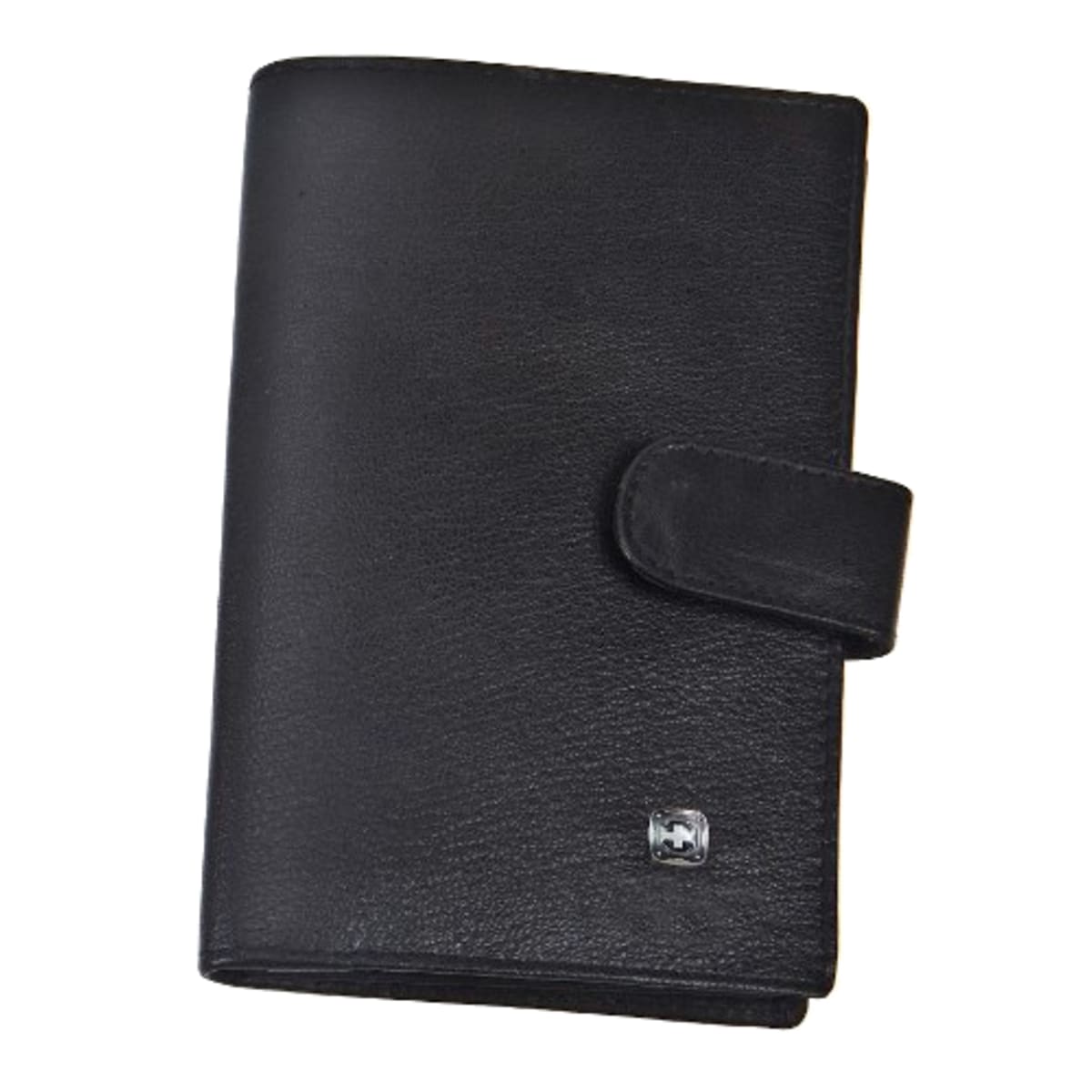 ארנק עור אלגנטי שחור בעיצוב קלאסי