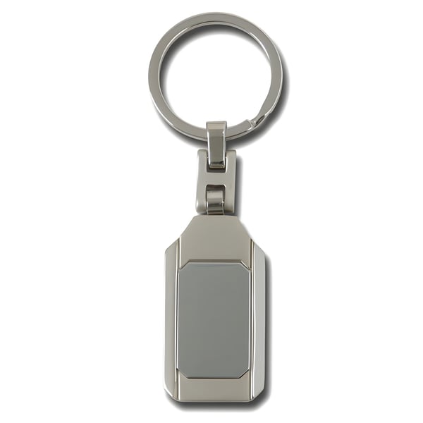Luxury Nickel Keychain in Gift Packaging