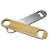 Eco-Friendly Bamboo and Stainless Steel Bottle Opener