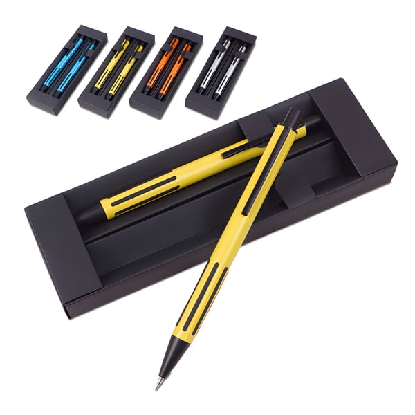 Luxury Set: Metal Ballpoint Pen and Mechanical Pencil