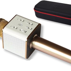 רמקול קריוקי עם מיקרופון - מתנה מושלמת