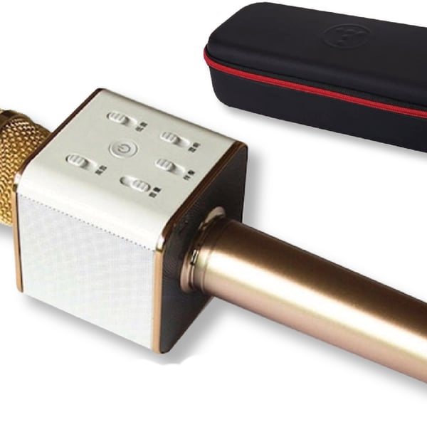 רמקול קריוקי עם מיקרופון - מתנה מושלמת