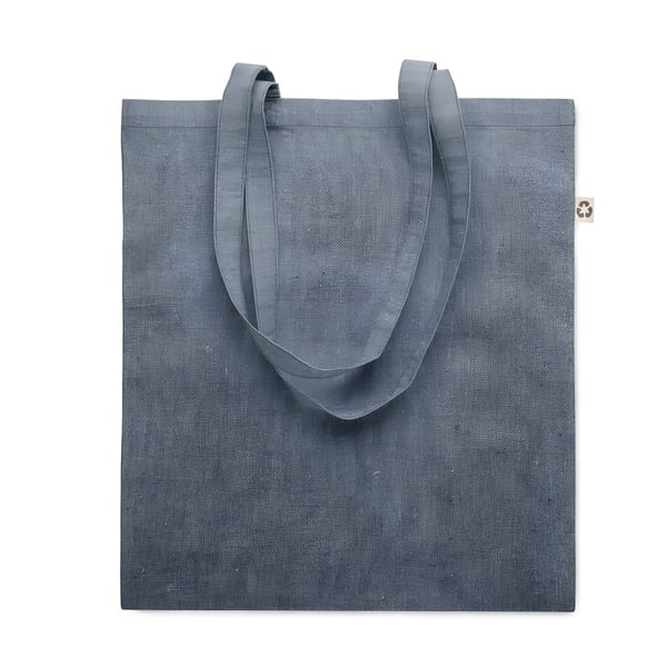 Eco-Friendly Recycled Cotton Shopping Bag with Long Handles