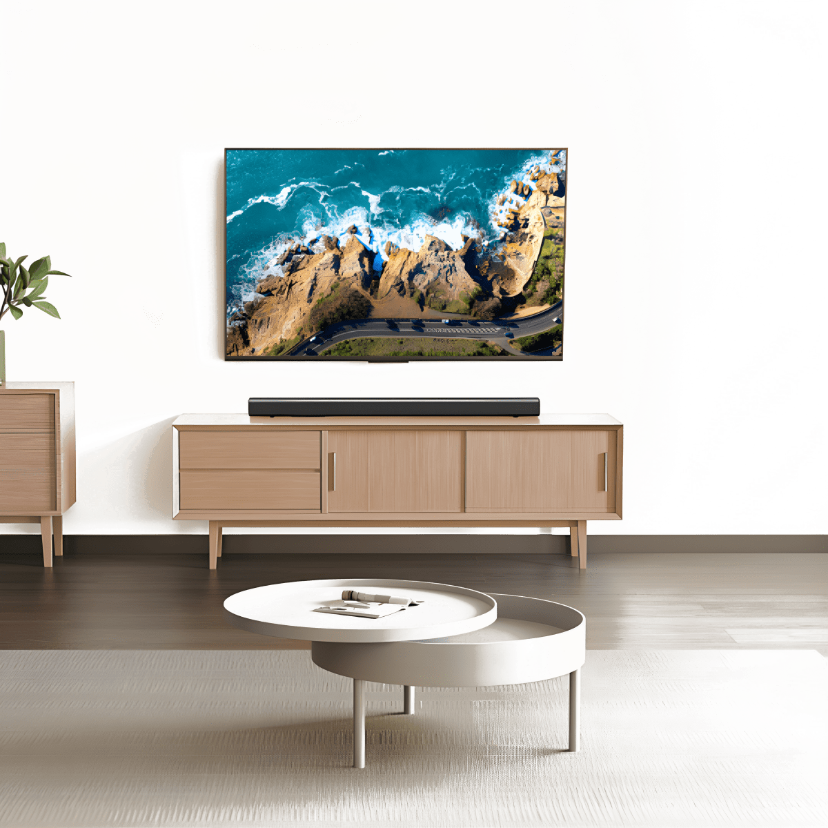 סאונדבר JBL 3.1 ערוצים עם סאבוופר מובנה