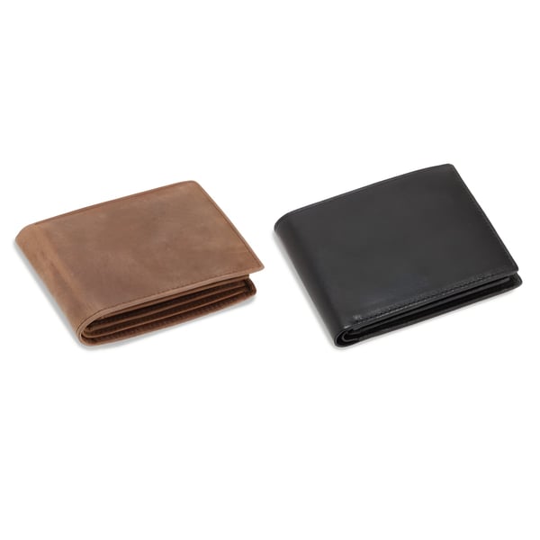 Luxury Leather Wallet by Ombre with RFID Protection
