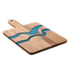 Acacia Wood Serving Board with Epoxy Resin Design