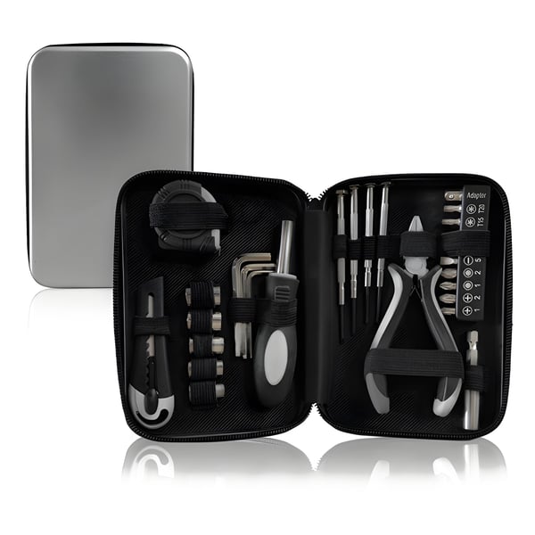 Premium Tool Set in Aluminum Zippered Case