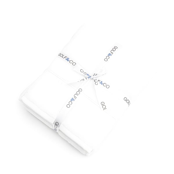 Premium Set of 4 Boutique Hand Towels 100% Cotton by Golf