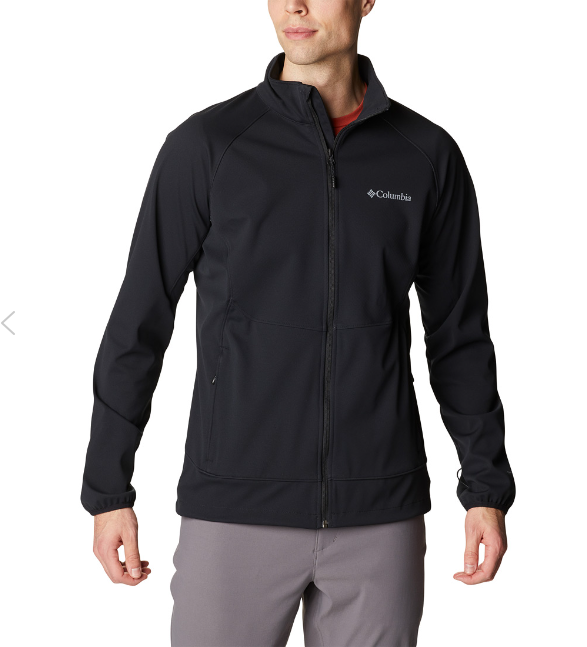 מעיל סופטשל לגברים CANYON MEADOWS מבית קולומביה - לחורף חם ונעים