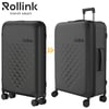 FLEX - 360 SPINNER המזוודה המתקפלת הדקה ביותר בעולם 29'' של מותג המזוודות החכמות Rollink - שחור