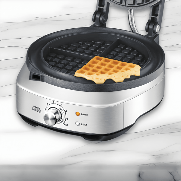 BERVILLE Belgian Waffle Maker with 7 Smart Programs