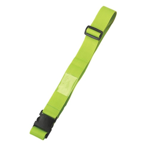 רצועת בטיחות וזיהוי למזוודות נוסעים