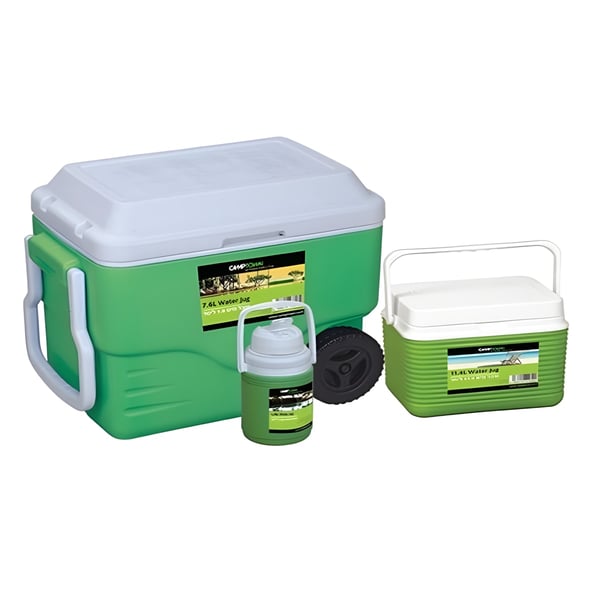 CAMPTOWN Blue Rolling Cooler for Camping