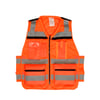 Professional High-Visibility Work Vest with Reflective Stripes