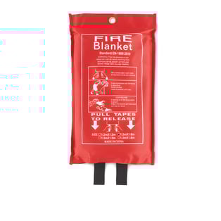 שמיכת אש מתקפלת מזכוכית בסיבי PVC עמיד