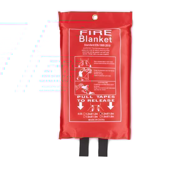 שמיכת אש מתקפלת מזכוכית בסיבי PVC עמיד