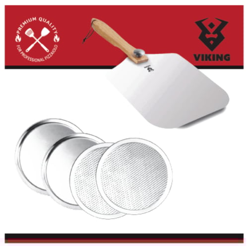 סט מטבח לטאבון גז 16" עם מרית ו-4 מגשים מבית ויקינג