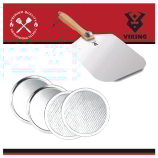 סט מטבח לטאבון גז 16" עם מרית ו-4 מגשים מבית ויקינג