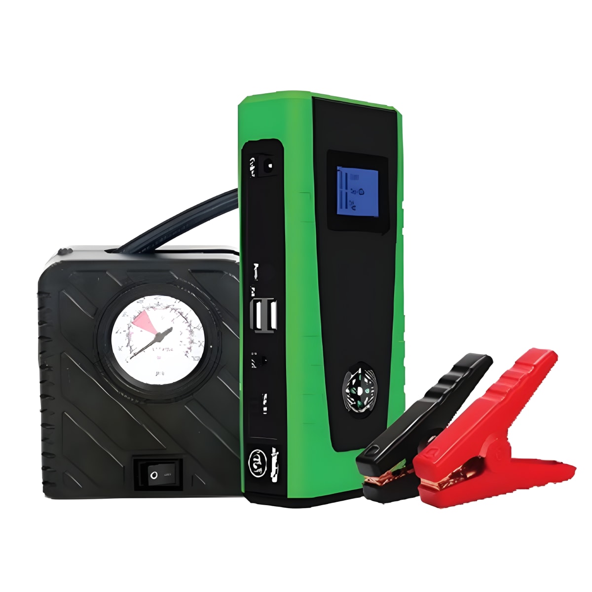 ערכת התנעה וקומפרסור עוצמתית לרכב