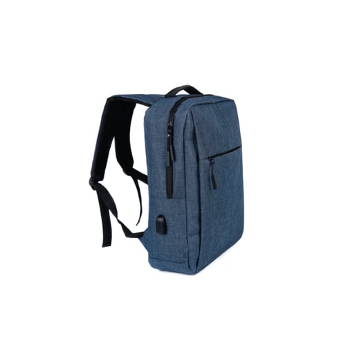 כחול - תיק גב אורטופדי 1680D  system למחשב נייד