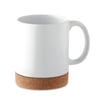 Stylish Ceramic Mug with Cork Base