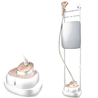 מגהץ קיטור עומד מקצועי מבית MIDEA עם קרש גיהוץ מתקפל