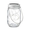 Solar Mason Jar Outdoor Lamp with LED Fairy Lights