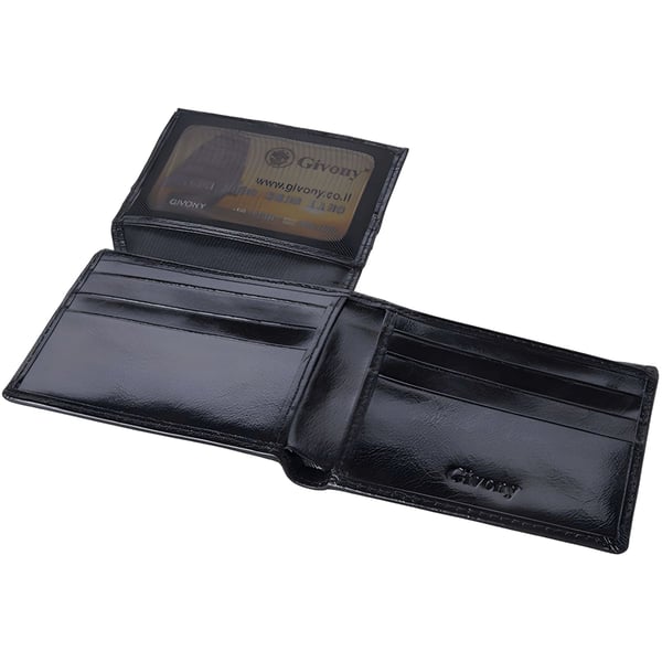 ארנק עור פרימיום לגבר עם תאים מרובים מבית גבעוני