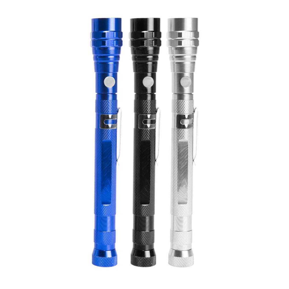 פנס לד טלסקופי מקצועי עם מגנטים