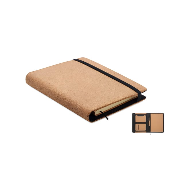 A5 Cork Portfolio with Refillable Notebook