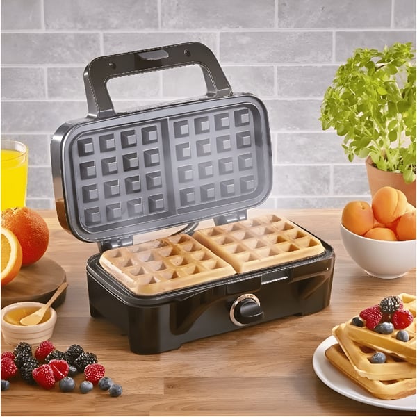 Chromex Multi-Function Belgian Waffle and Toast Maker
