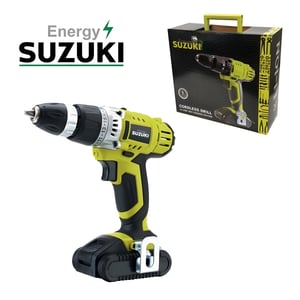 מברגת 20V עם מזוודה ו-2 סוללות SUZUKI