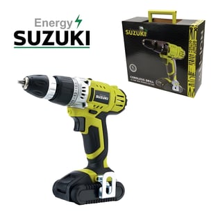 מברגת 20V עם מזוודה ו-2 סוללות SUZUKI