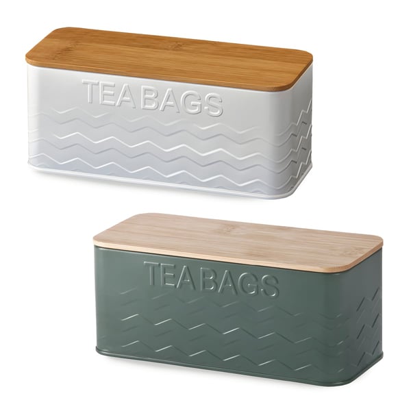 Luxury Metal Tea Bag Box – Matcha