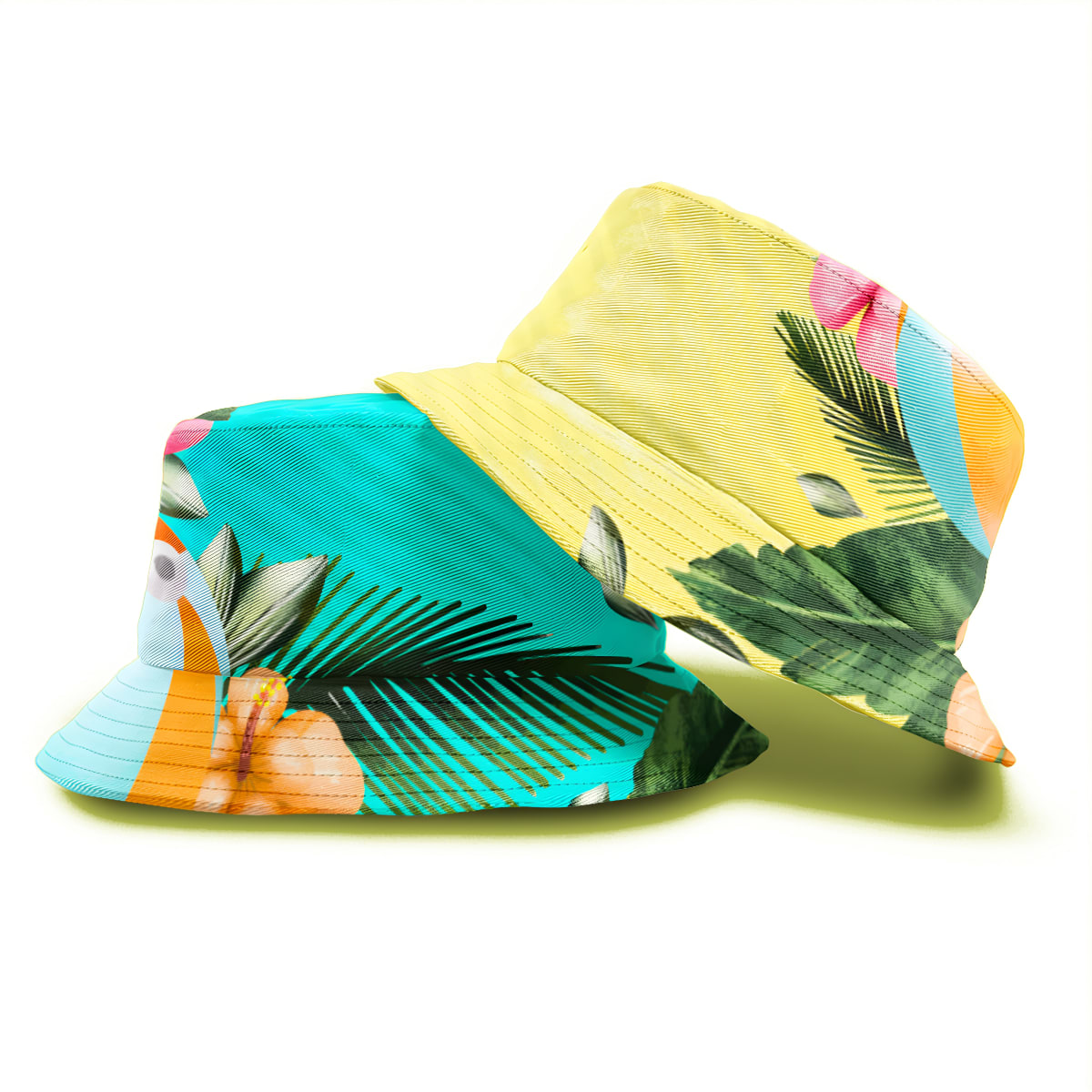 כובע קיץ צבעוני עם הדפסה מלאה