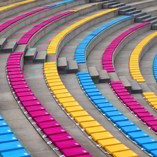 כריות ישיבה לאירועי ספורט ומוזיקה