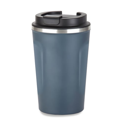 כוס תרמית מנירוסטה לבנה לשתייה חמה וקרה 380 מל