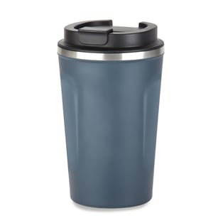 כוס תרמית מנירוסטה לבנה לשתייה חמה וקרה 380 מל