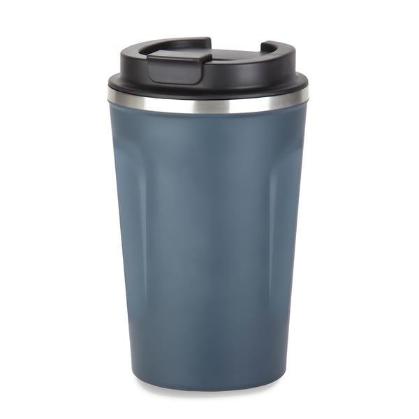 כוס תרמית מנירוסטה לבנה לשתייה חמה וקרה 380 מל