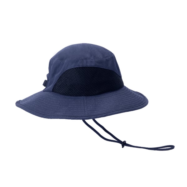 Safari Hat with Wide Brim and Ventilation