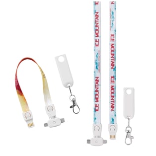 רצועה לטלפון עם מטען מובנה