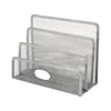 Luxurious Metal Mesh Desktop Organizer