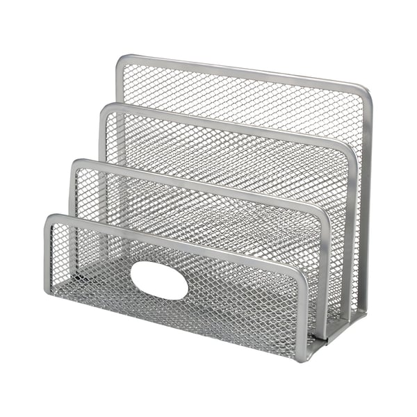 Luxurious Metal Mesh Desktop Organizer